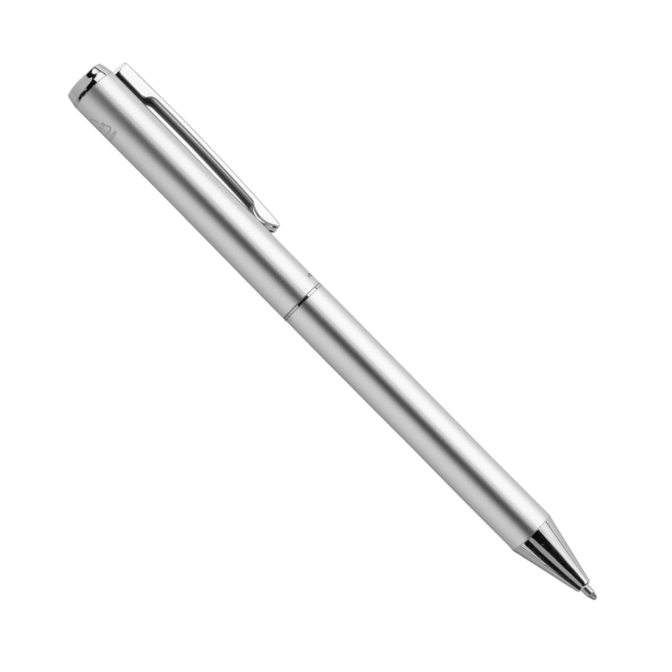 image 1 of Swiss Peak Cedar Recycled Aluminium Pen - Silver - One Size