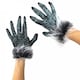 image 1 of Pack of 24 Grey Wolf Gloves Grey | One Size