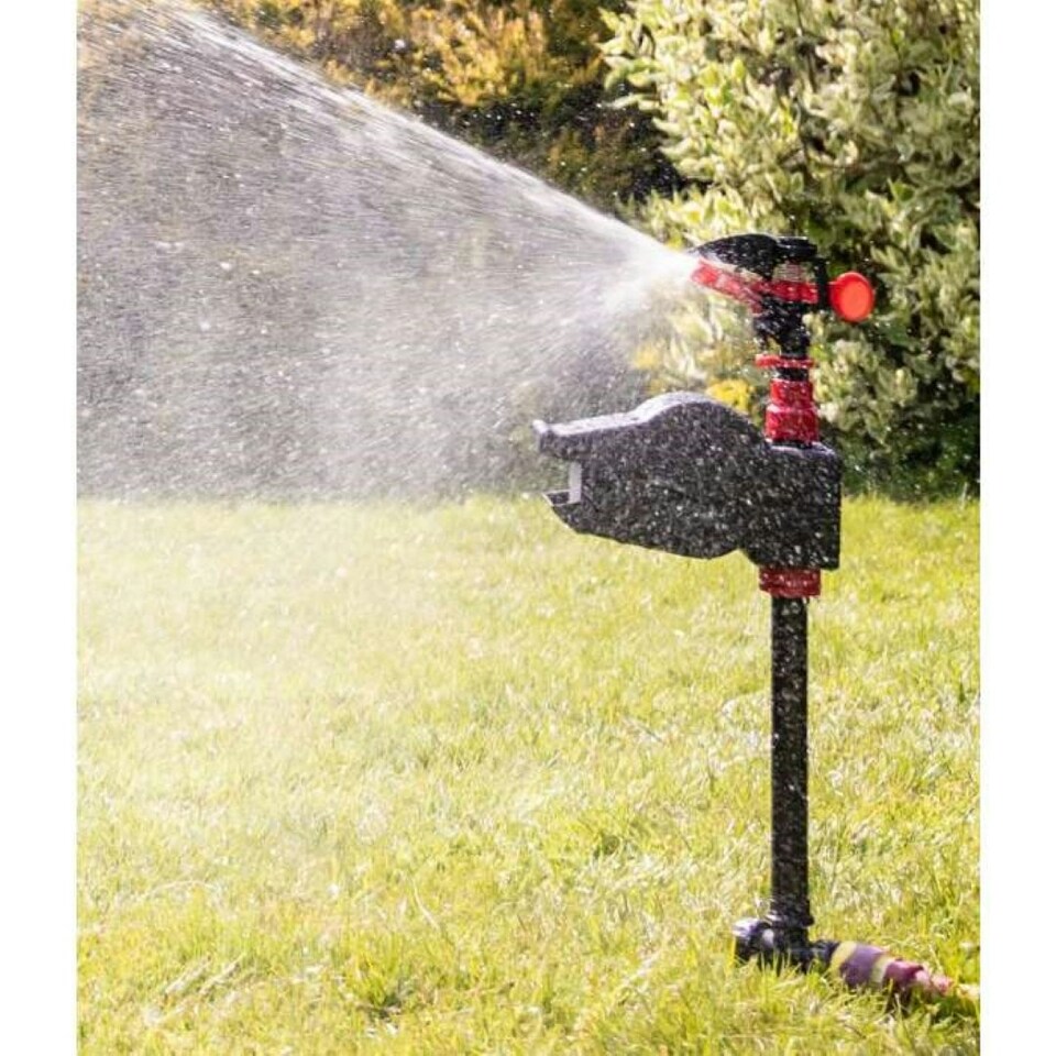 image 1 of PestBye Jet Spray Battery Operated Motion Activated Cat Scarer & Repellent Animal Repeller (Batteries Not Included)