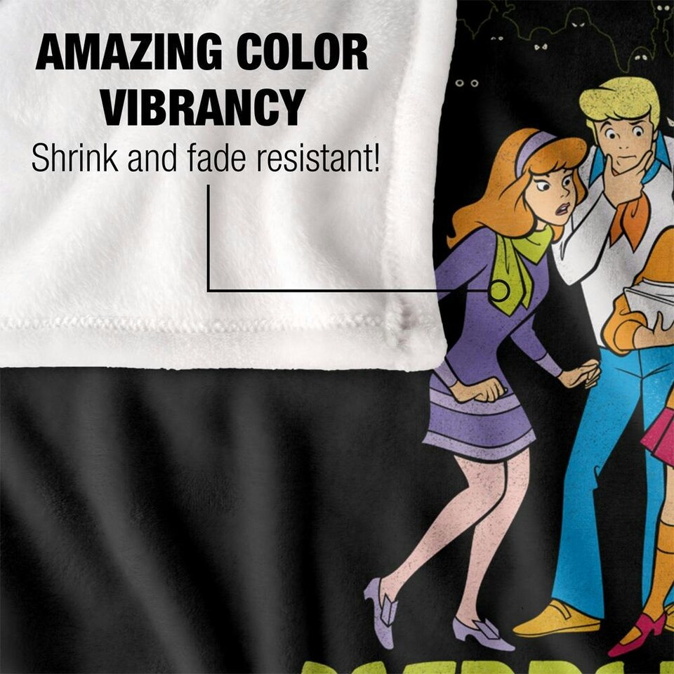 image 1 of Scooby Doo Meddling Kids Blanket - Multicoloured - One Size