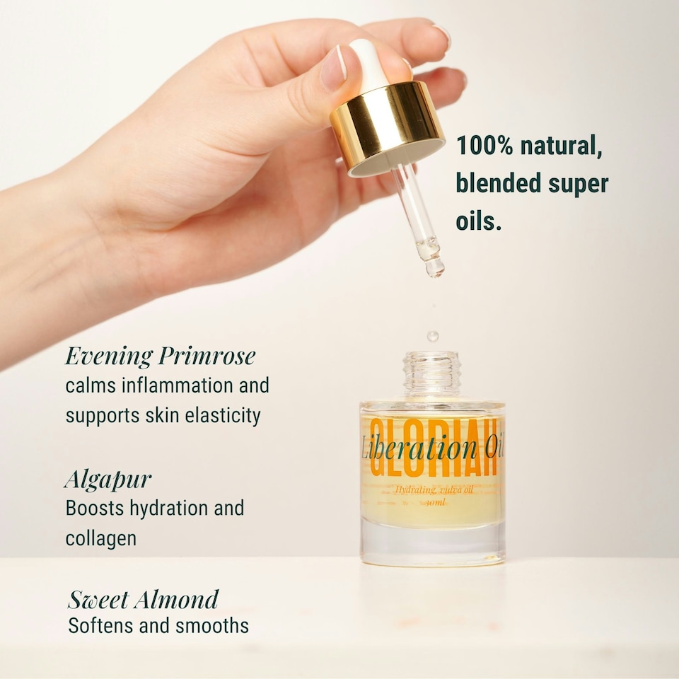image 1 of Liberation Oil | Daily Intimate Oil for Vaginal Dryness & Hormonal Skin Support
