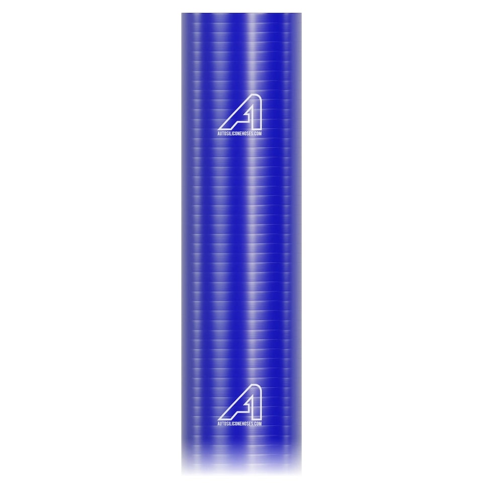 image 1 of Auto Silicone Hoses 127mm Blue Silicone Straight Hose Coupler Connector Pipe Turbo Intercooler Radiator Coolant Air Intake