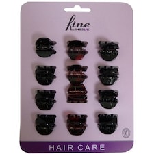 Fine LinesUK Mini Claw Clip 12 Pcs H6201