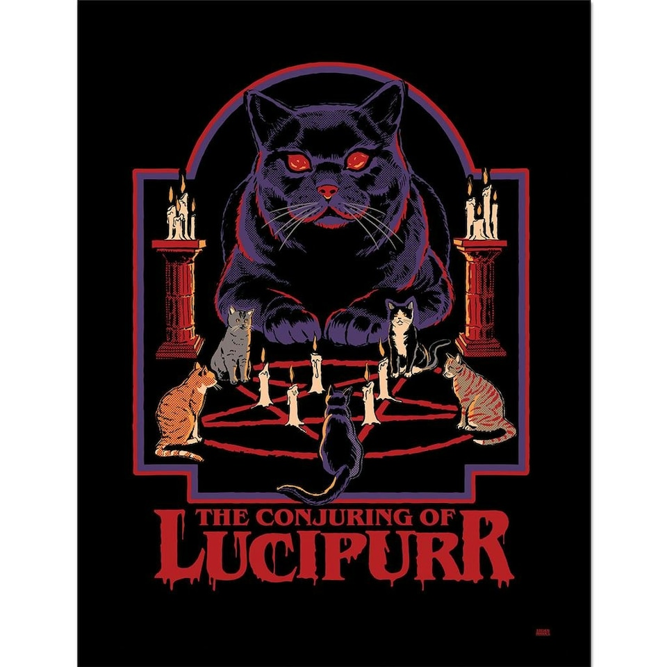 Steven Rhodes (Lucipurr) Framed 30x40cm Print