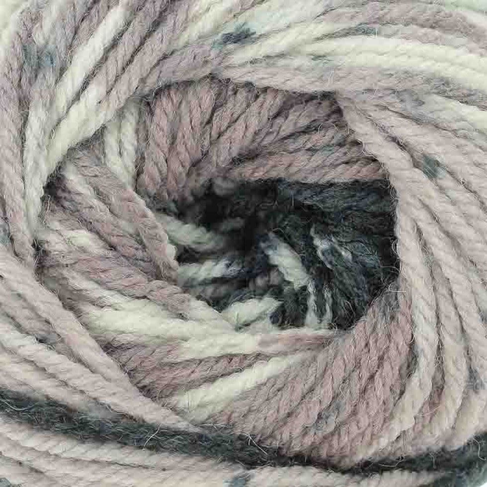 King Cole Grey Nordic Chunky Yarn (Value Pack 8 x 150g Balls) For Crochet, Knitting - 200m per ball