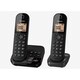 image 4 of Panasonic KX-TGC422EB Black Twin Digital Cordless Phone - Box Damaged