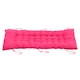 image 1 of Living and Home Thick Chaise Lounge Chair Cushion,Rose Red-110cm | Red