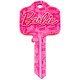 image 2 of Barbie Blank Key - Pink/White - One Size