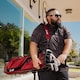image 10 of El Camino Golf Bag - Ron Burgundy