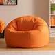 image 1 of Adult Classic Beanbag Outdoor Waterproof Bean bags Ready Filled - Orange | Orange | Orange | 1