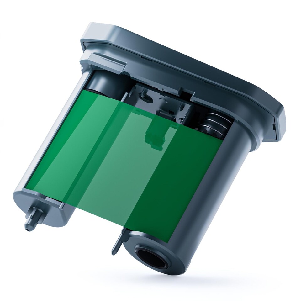 image 1 of NIIMBOT M2_H Thermal Transfer Ribbon Cartridge Green