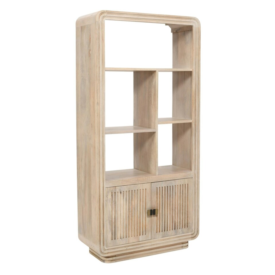image 1 of Rayne Mango Wood Bookcase Brown