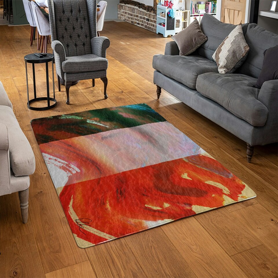 image 1 of Irish Flag (Rug) Multi | Small: 60x110cm
