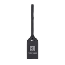 Vinga Baltimore Recycled Polyester Luggage Tag - Black - One Size | Black