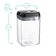 image 4 of Argon Tableware 5pc Food Storage Containers Set - White Airtight Plastic Storage Pantry Food Organiser with Flip Lock Lid 2 Sizes