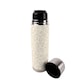 image 3 of Beige Leopard Print Large Reusable Thermal Flask