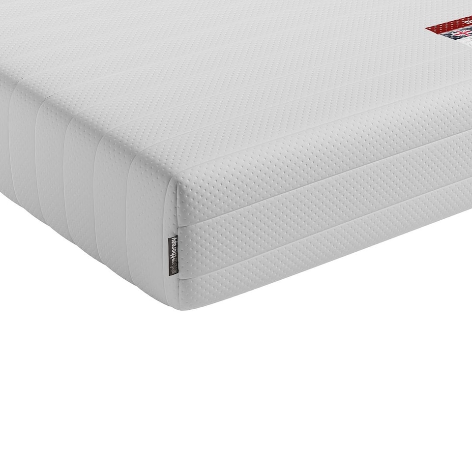 image 1 of Visco Therapy Kids Pocket Sprung Mattress 15cm - Medium Comfort, UK Made | White | White | Single | 1