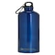 image 1 of Mountain Warehouse 1L Metallic Bottle With Karabiner - 1 Litre Blue