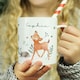image 3 of Personalised Woodland Animals Mug White