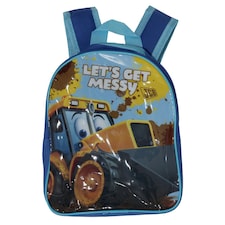 JCB Childrens/Kids Lets Get Messy Backpack - Blue - One Size