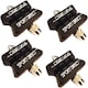 image 1 of Sport Direct Set x 4 46mm Bicycle Bike BMX Brake Blocks/Pads