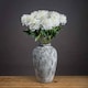 image 2 of Classic Peony Artificial Plant - Fabric/Plastic - L13 x W13 x H69 cm - White