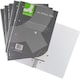 image 3 of Pack of 5 160 Pages A4 Ruled Margin Spiral Soft Cover Notebooks