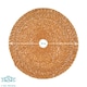 image 2 of Argon Tableware Round Woven Typha Placemats - 30cm - Pack of 6 Brown