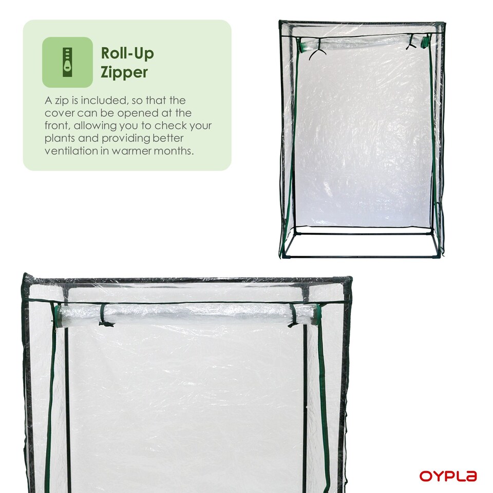 image 1 of Mini Growbag Tomato Growhouse Garden Greenhouse with PVC Cover