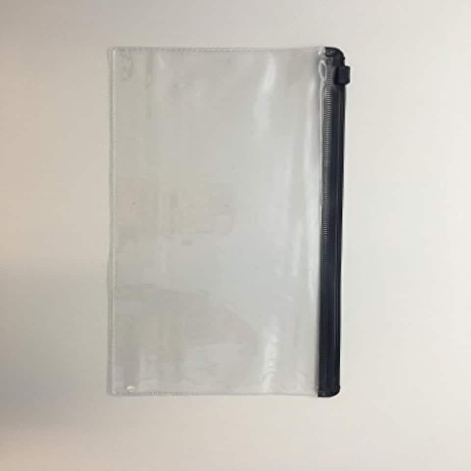 image 1 of Pack of 12 DL Black Zip Zippy Bags