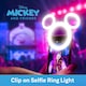 image 3 of Disney Mickey Mouse Clip On Selfie Ring Light