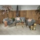 image 2 of 4 Seater Lounging Coffee Garden Furniture Set Including Cushions