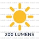 image 4 of 10x UniBulb Halogen G4 200lm 20W 2800K (Warm White) Capsule Light Bulb For Chandeliers, Lamps, & Ovens - Pack of 1