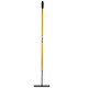 image 2 of JCB 12 Teeth Garden Rake, 150cm x 30cm Head, Tubular Steel Gardening Landscaping JCBGR01