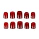 image 2 of Nail HQ Square Deep Red