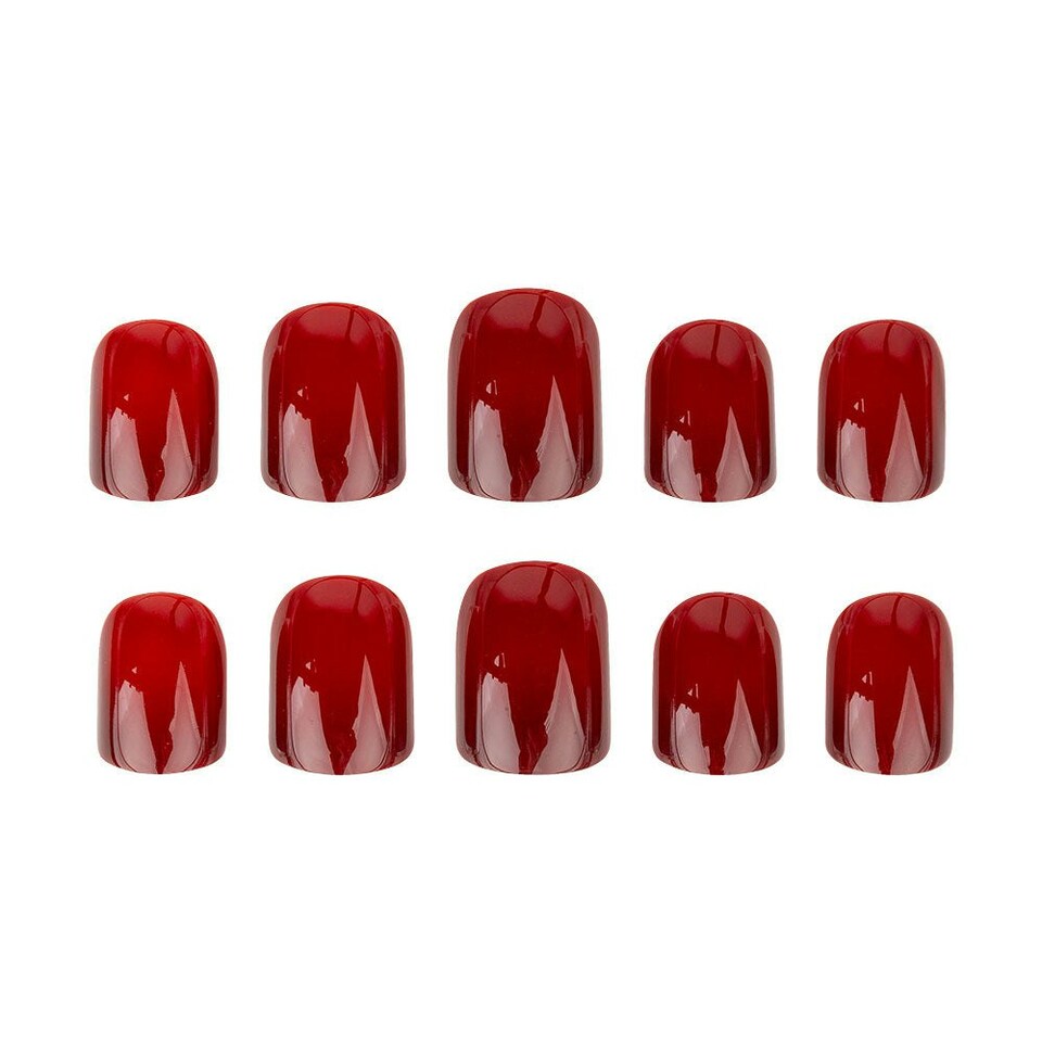 image 1 of Nail HQ Square Deep Red
