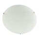 image 3 of Traditional White Alabaster Circular Glass IP20 Flush Ceiling Light Fitting