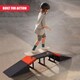 image 7 of GEEZY Multi-Functional 6-in-1 Mini Ramp Set For Roller Skates, Skateboards, Black