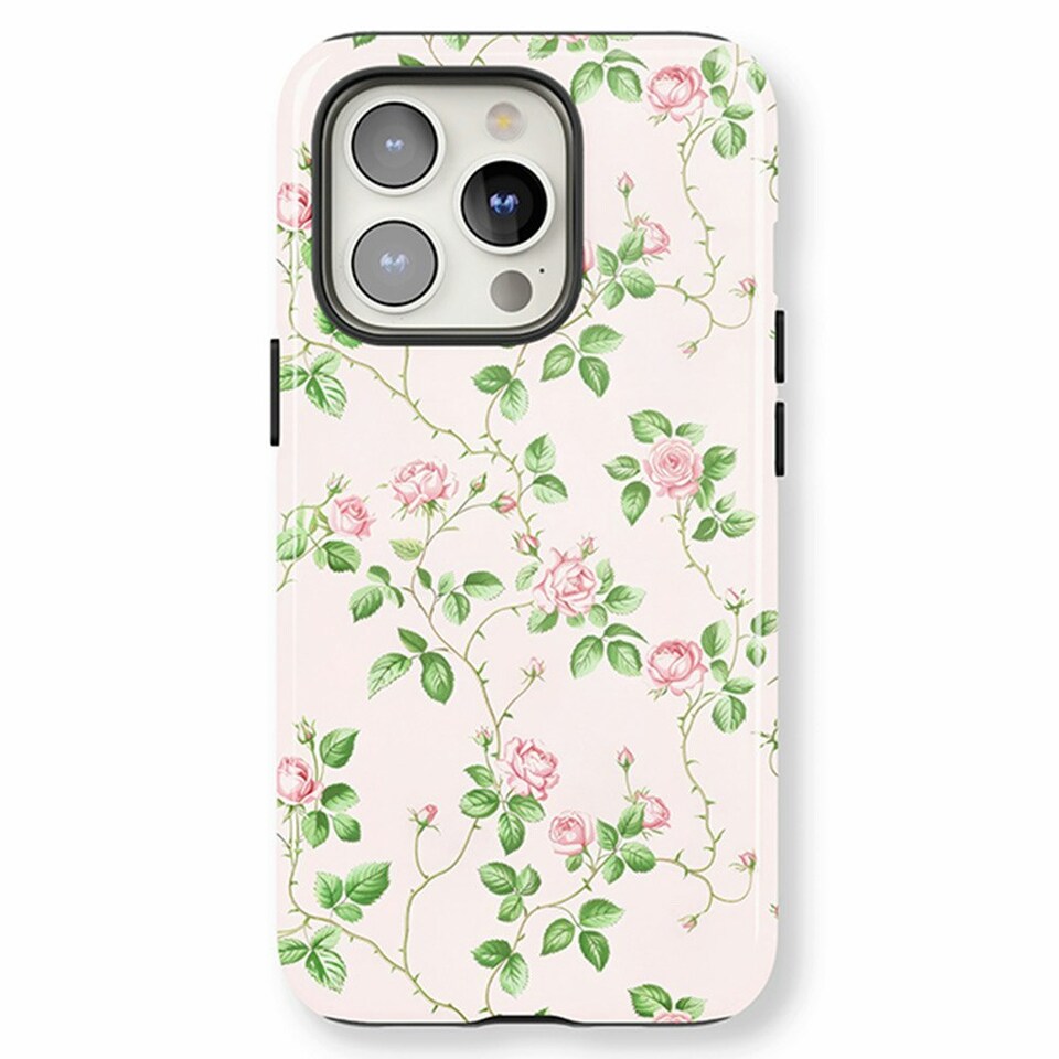 image 1 of Rose Bush Phone Case | Pink | Galaxy S22 Ultra
Slim | Galaxy S22 Ultra
Slim