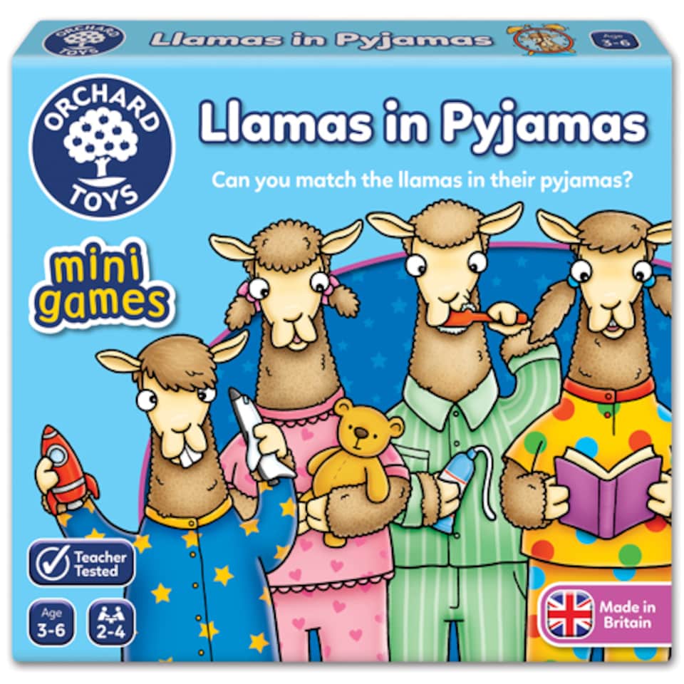 image 1 of Llamas In Pyjamas - Mini Game