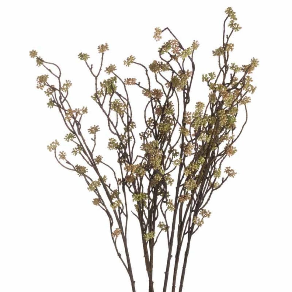 image 1 of Branch in Bloom Filler Artificial Plant - Plastic - L7 x W22 x H109 cm - Green