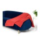 image 3 of Brand Lab Polar Fleece Blanket - Navy - One Size