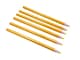 image 1 of Pack of 12 Yellow Chinagraph Pencils by Janrax - Peel Off China Markers