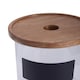 image 3 of Interiors By Premier Stylish Multipurpose Chalkboard 950ml Storage Jar, Durable Jar With Lid For Counter, Airtight Storage Jars