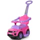 image 7 of COSTWAY 3 in 1 Ride on Push Car Stroller Sliding Walking Pink