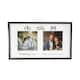 image 2 of 25th Anniversary & Wedding Frame with Silver & Black Icons | Silver | One Size