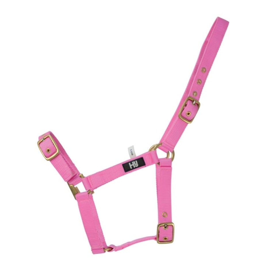 Hy Holly Fully Adjustable Head Collar - Pink - Cob