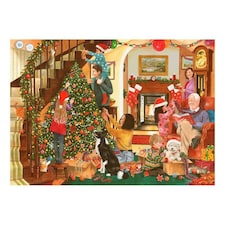 The House of Puzzles, Decorating The Tree - BIG 500 Piece Jigsaw Puzzle
