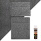 image 2 of Smoke Grey Van Carpet Lining, Storage Pouches & Adhesive Glue | Grey