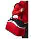 image 2 of BagBase Teamwear Sport Holdall / Duffle Bag (54 Litres) - Classic Red/ Black/ White - One Size